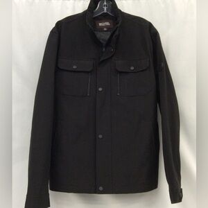 Michael Kors Mens Black Guilford Soft Shell Jacket Extra Large